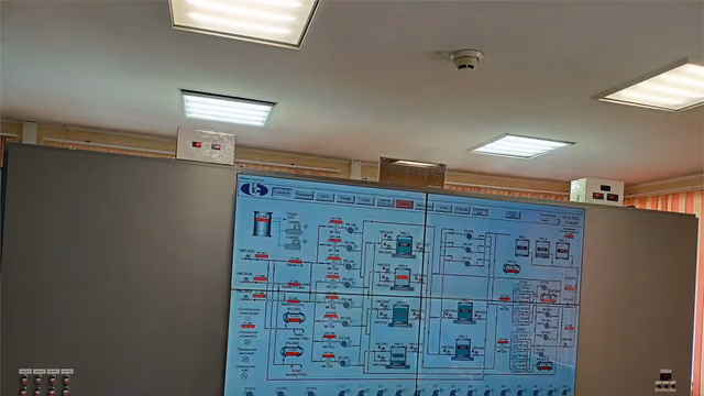 АСУ ТП гидрантной системы централизованной заправки самолетов